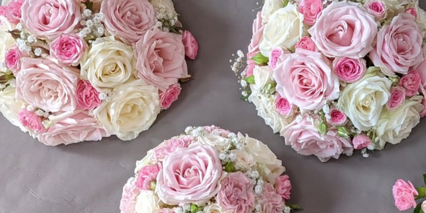 Wedding flowers created by The Flower Shop Cumnock