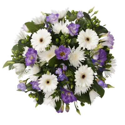 Posy in Oasis - A beautiful posy arrangement, carefully created in oasis and perfect for sending a thoughtful tribute.